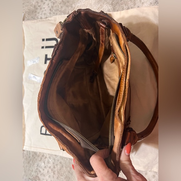 Bed Stu Brown Leather Crossbody Bag - Picture 7 of 13